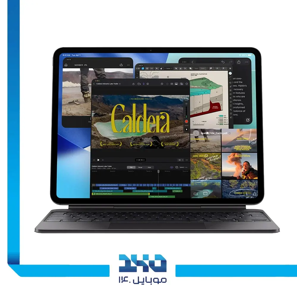 تبلت اپل مدل iPad Pro 2025 (A3360) ظرفیت 512 گیگابایت رم 12 گیگابایت