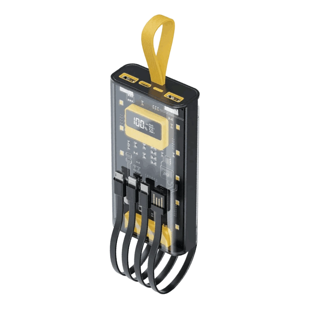 پاور بانک گرین لاین 10000 mAh مدل Transparent Pro