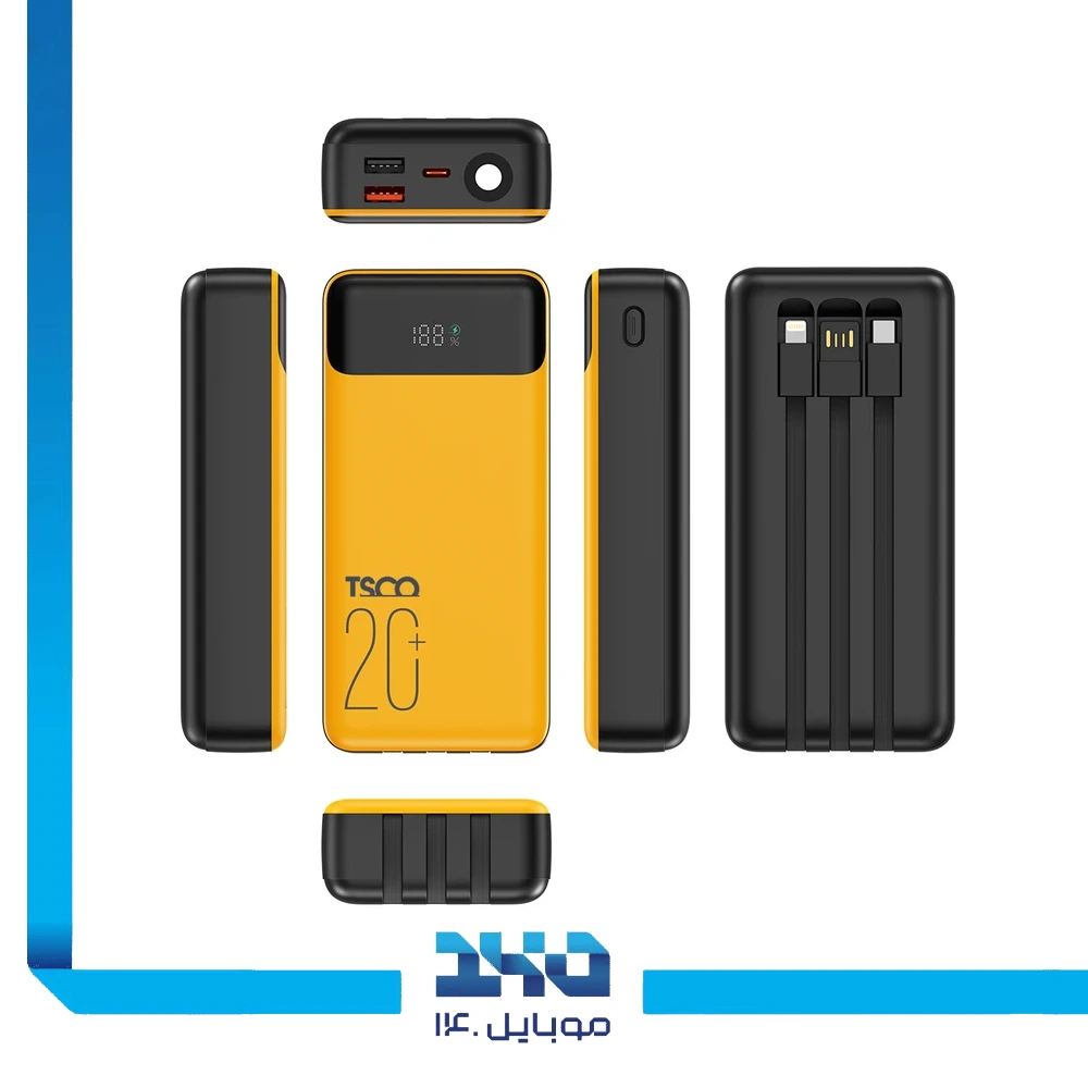 پاوربانک تسکو 20000mAh مدل (TP 2001)