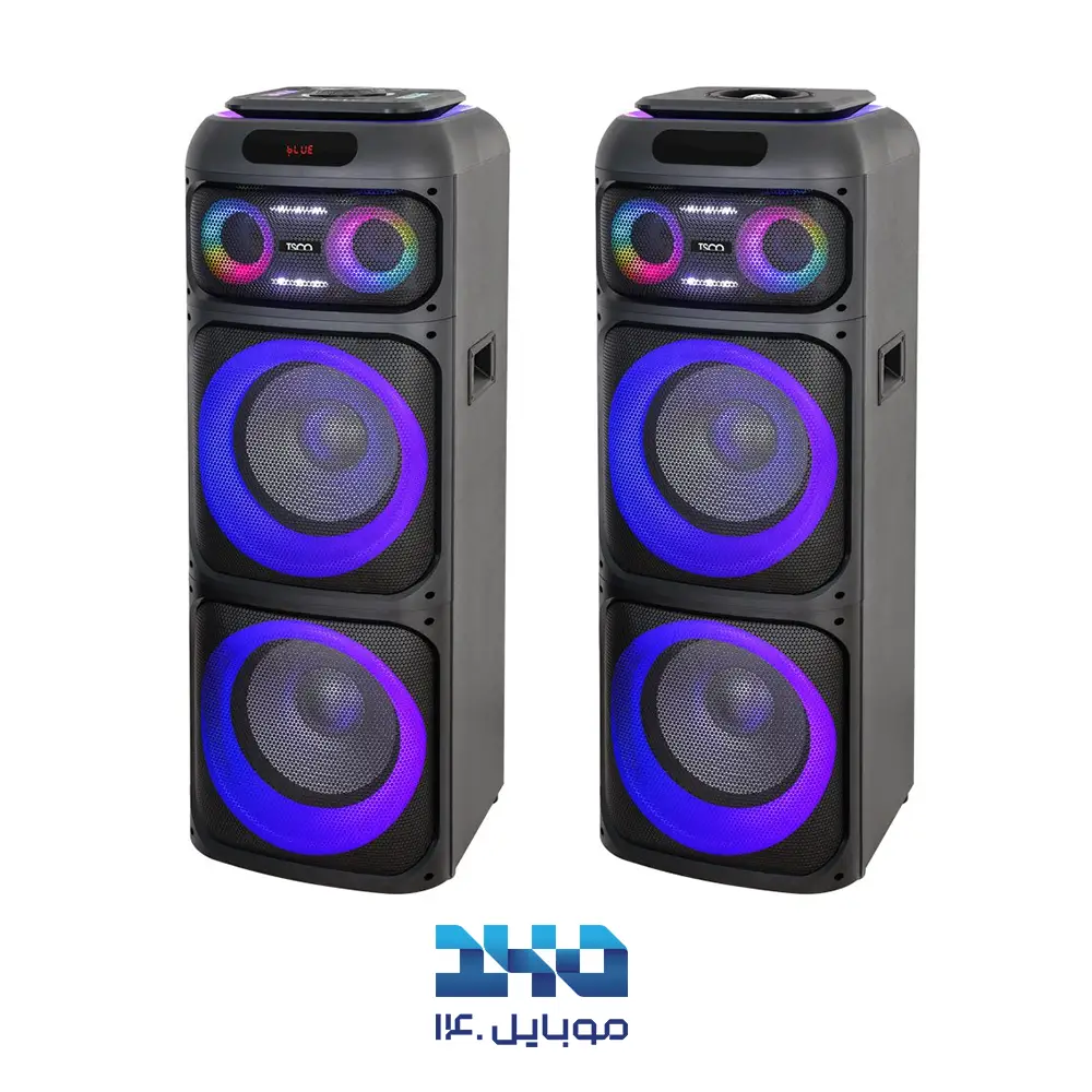 ست اسپیکر بلوتوثی ایستاده تسکو مدل TS 2097 با میکروفون بی‌سیم