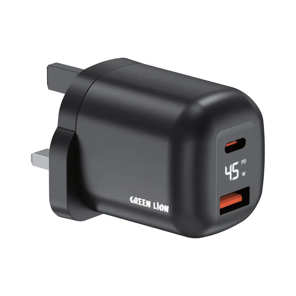 شارژر دیواری 45 وات گرین لاین مدل Q-Series