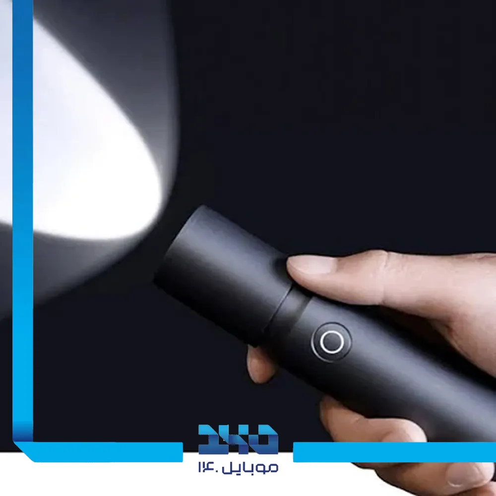 چراغ قوه و پاوربانک چندمنظوره شیائومی مدل Mijia N613 Multifunctional Flashlight