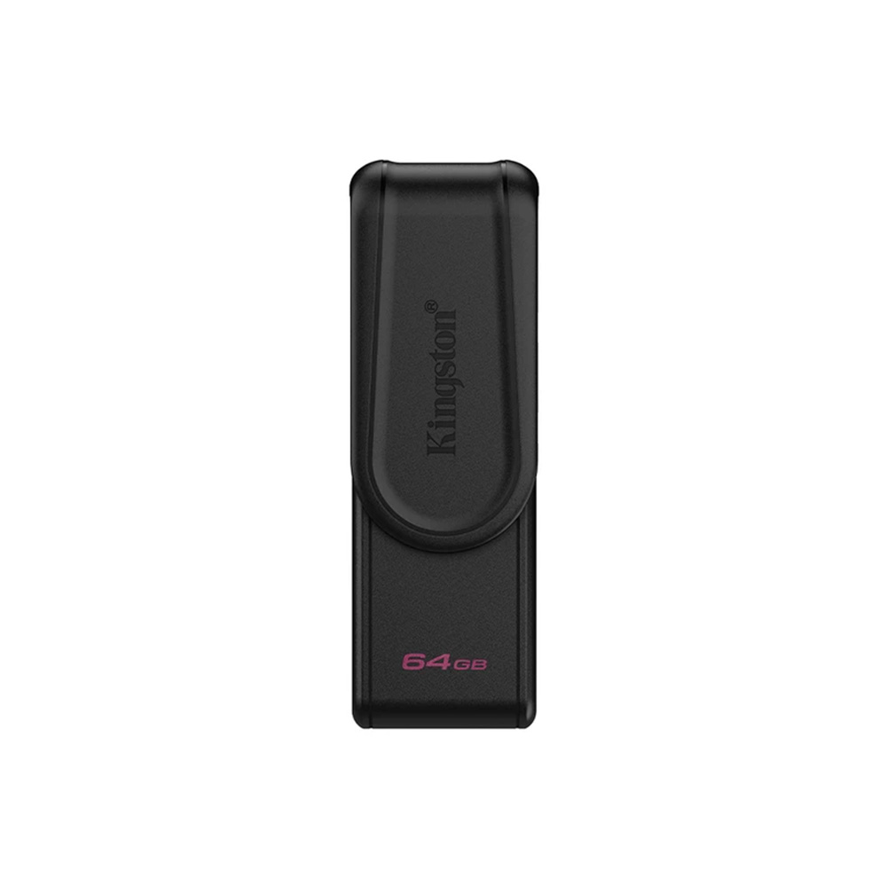 فلش مموری کینگستون مدل DataTraveler Exodia با رابط USB 3.2 ظرفیت 64 گیگابایت رنگ مشکی