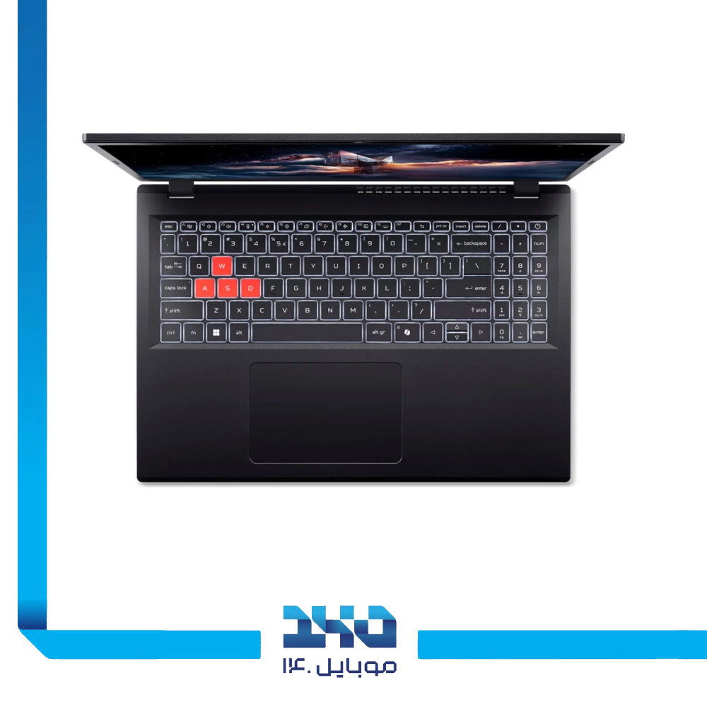 لپ تاپ ایسر 16 اینچ مدل Nitro Lite 16 i5 13420H 16GB 512GB RTX 4050