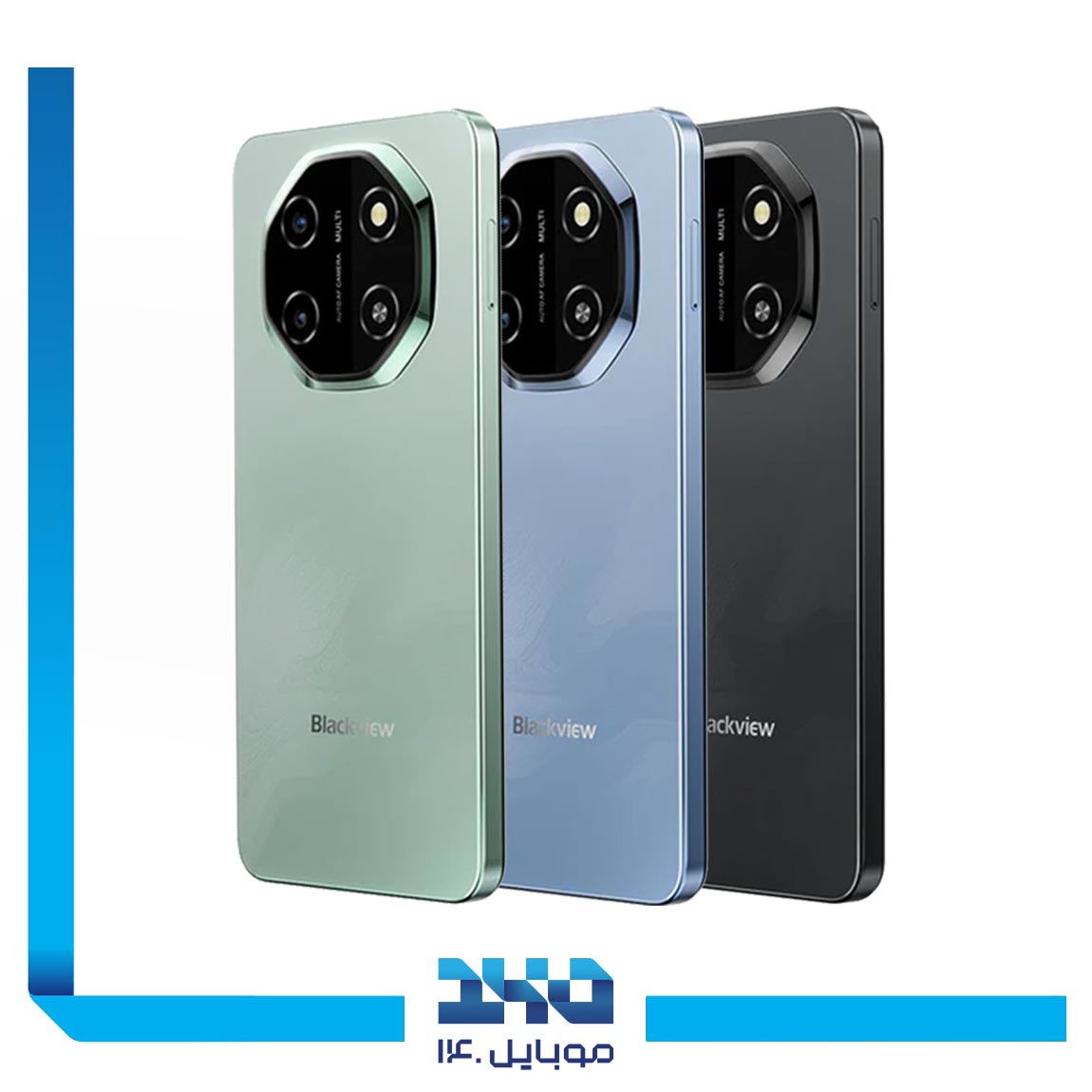 گوشی موبایل بلک ویو مدل Shark 6 NFC ظرفیت 128 گیگابایت رم 8 گیگابایت | 5G