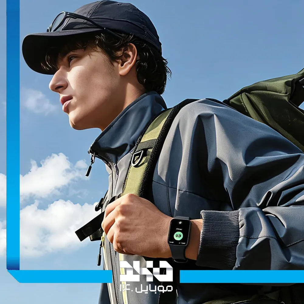 مچ بند هوشمند شیائومی مدل Band 10 Pro با بند پلاستیکی