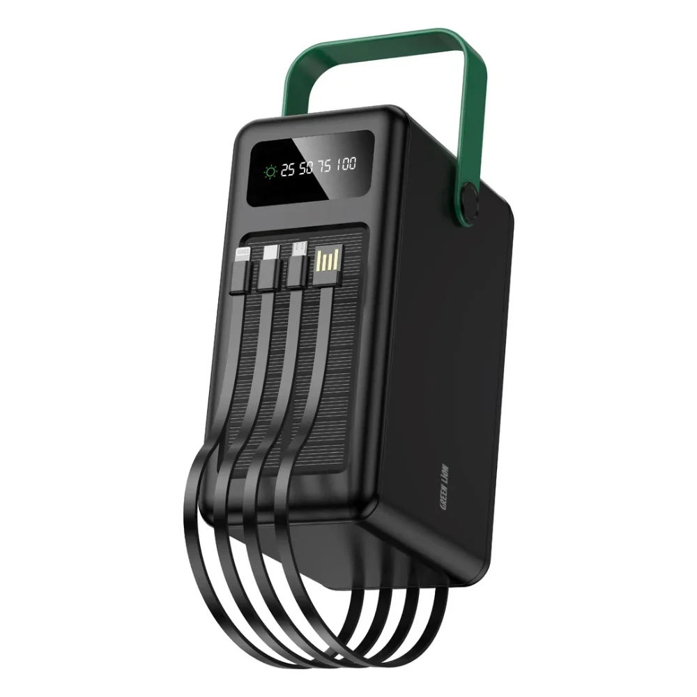 پاوربانک گرین لاین 120000 میلیآمپرساعت مدل Solar Max