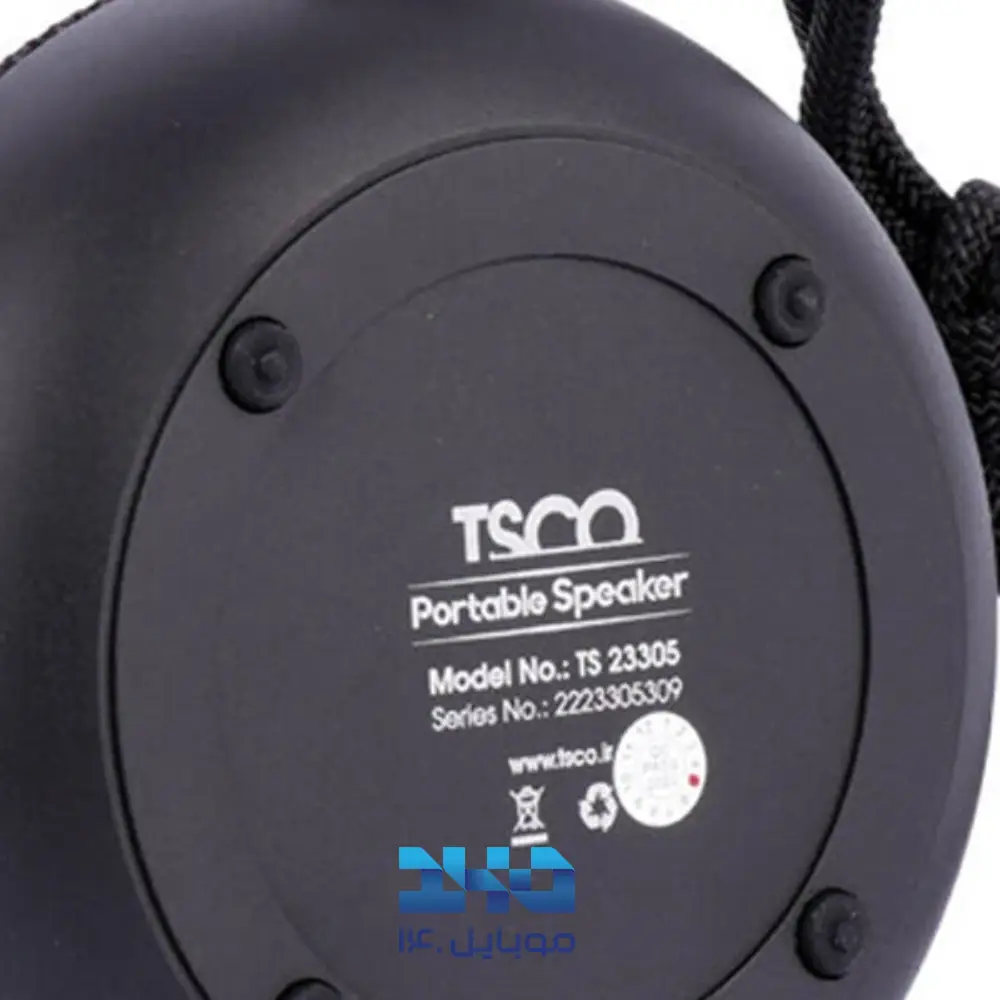 اسپیکر بلوتوثی ضدآب تسکو مدل TS 23305