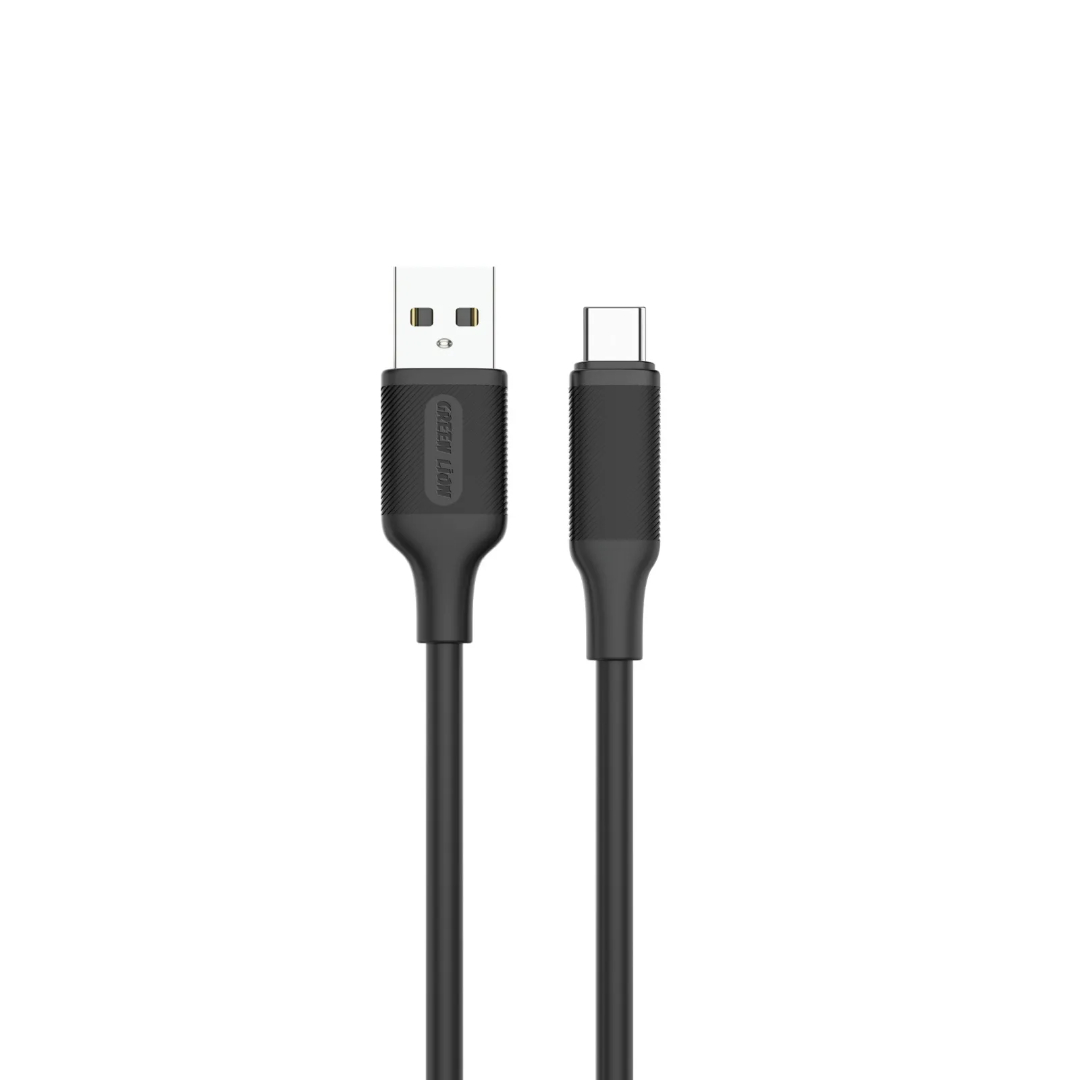 کابل شارژ گرین لاین مدل (PVC USB-A to USB-C) طول 2 متر