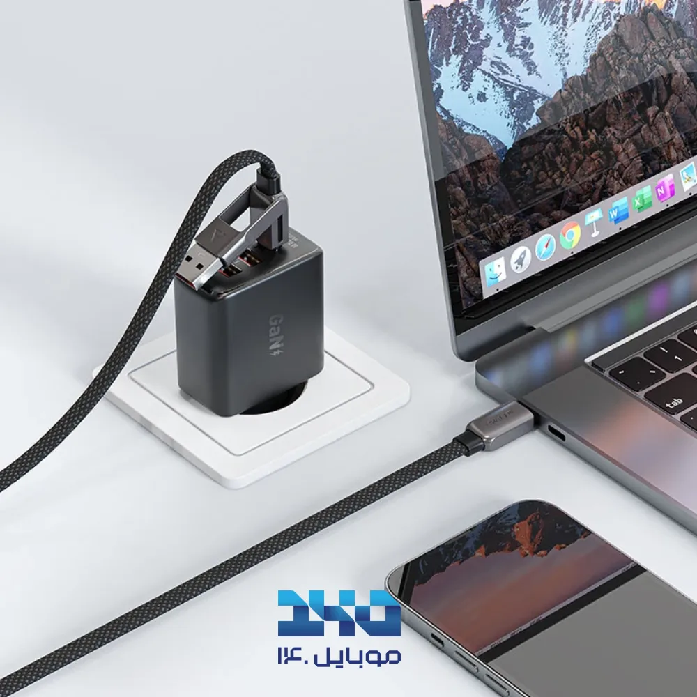 کابل Type-C به Type-C ایس فست مدل ACEFAST C13-04 طول 1.2 متر