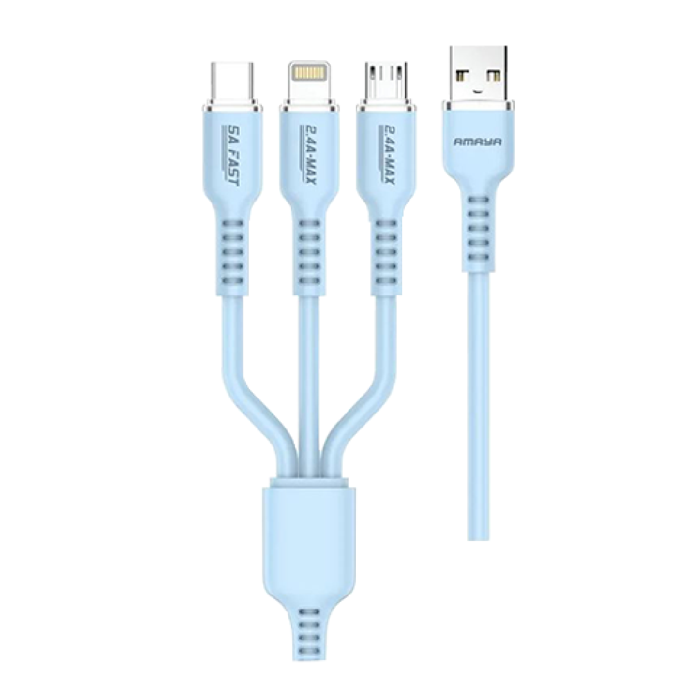 کابل 3 در 1 آمایا مدل ACD-X30