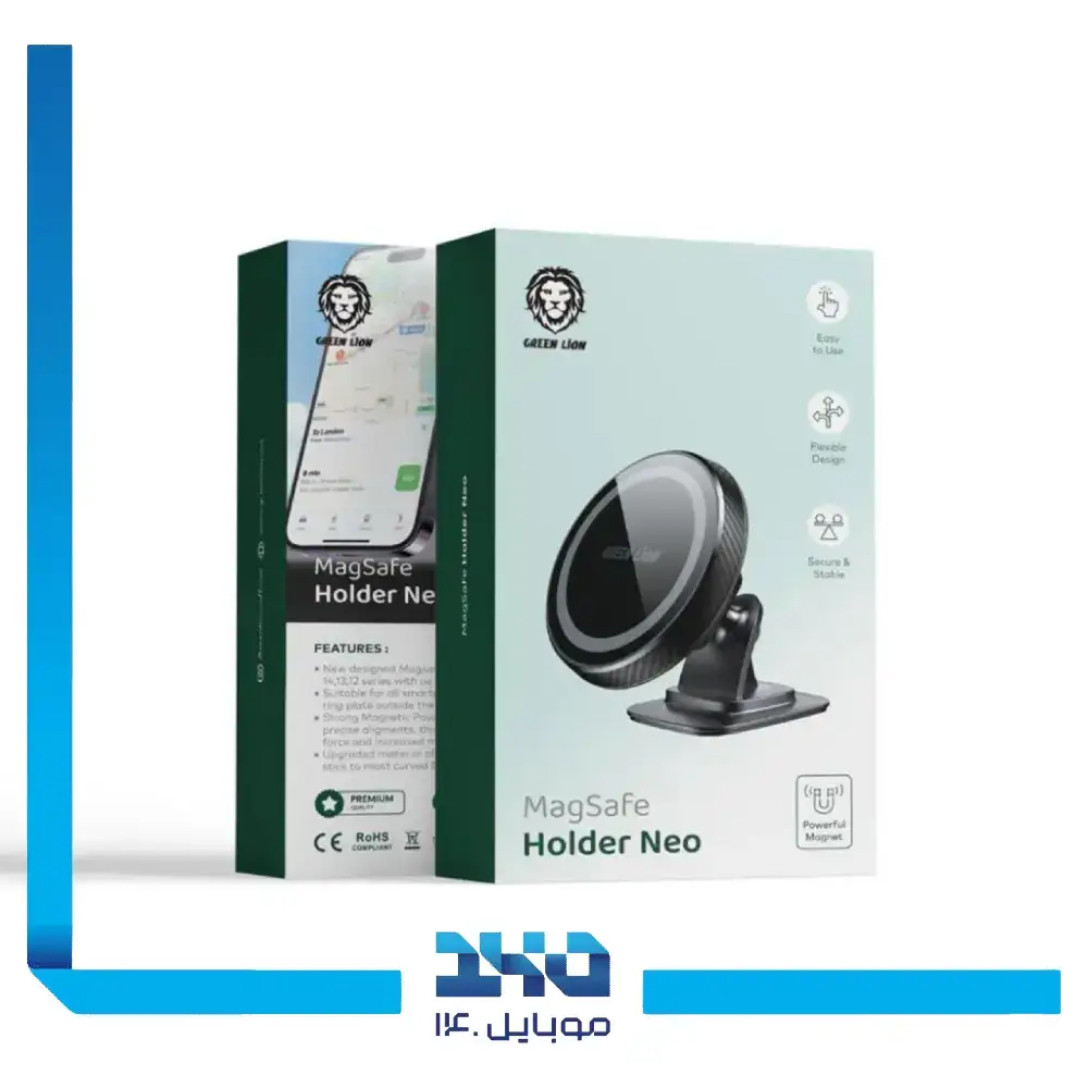 هولدر موبایل مگ‌سیف گرین لاین مدل Neo Magsafe Holder
