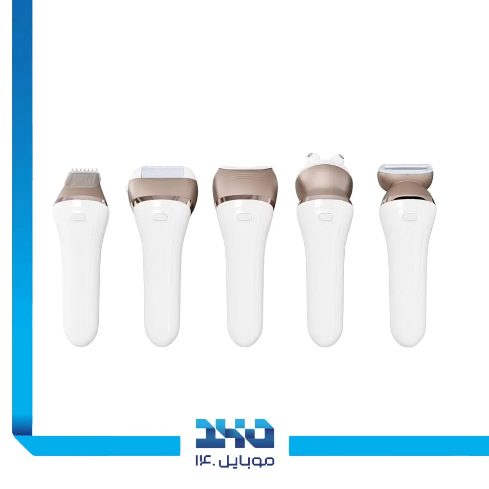 کیت اپیلاتور 5 کاره گرین لاین مدل Epilator Kit