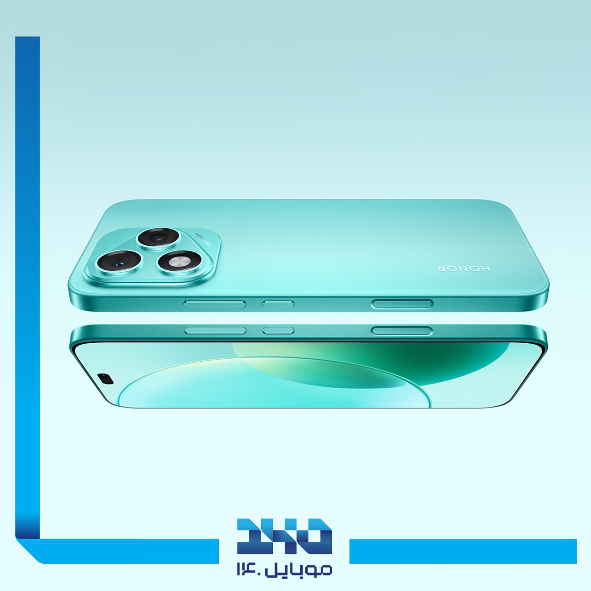 گوشی موبایل آنر مدل 400 لایت ظرفیت 256 گیگابایت رم 8 گیگابایت | 5G