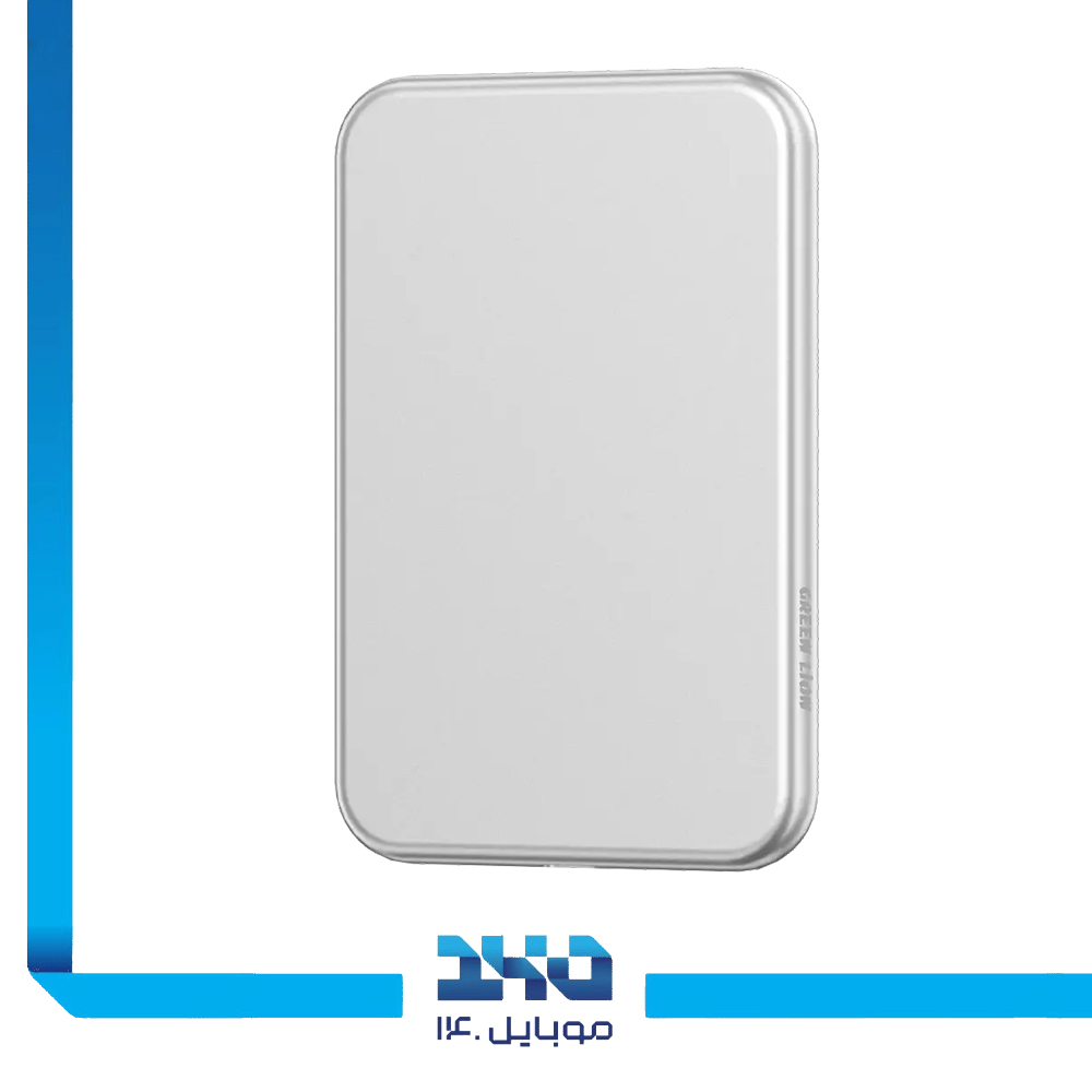 پاوربانک گرین لاین ظرفیت 4000 میلی‌آمپرساعت Ultra Slim Mag