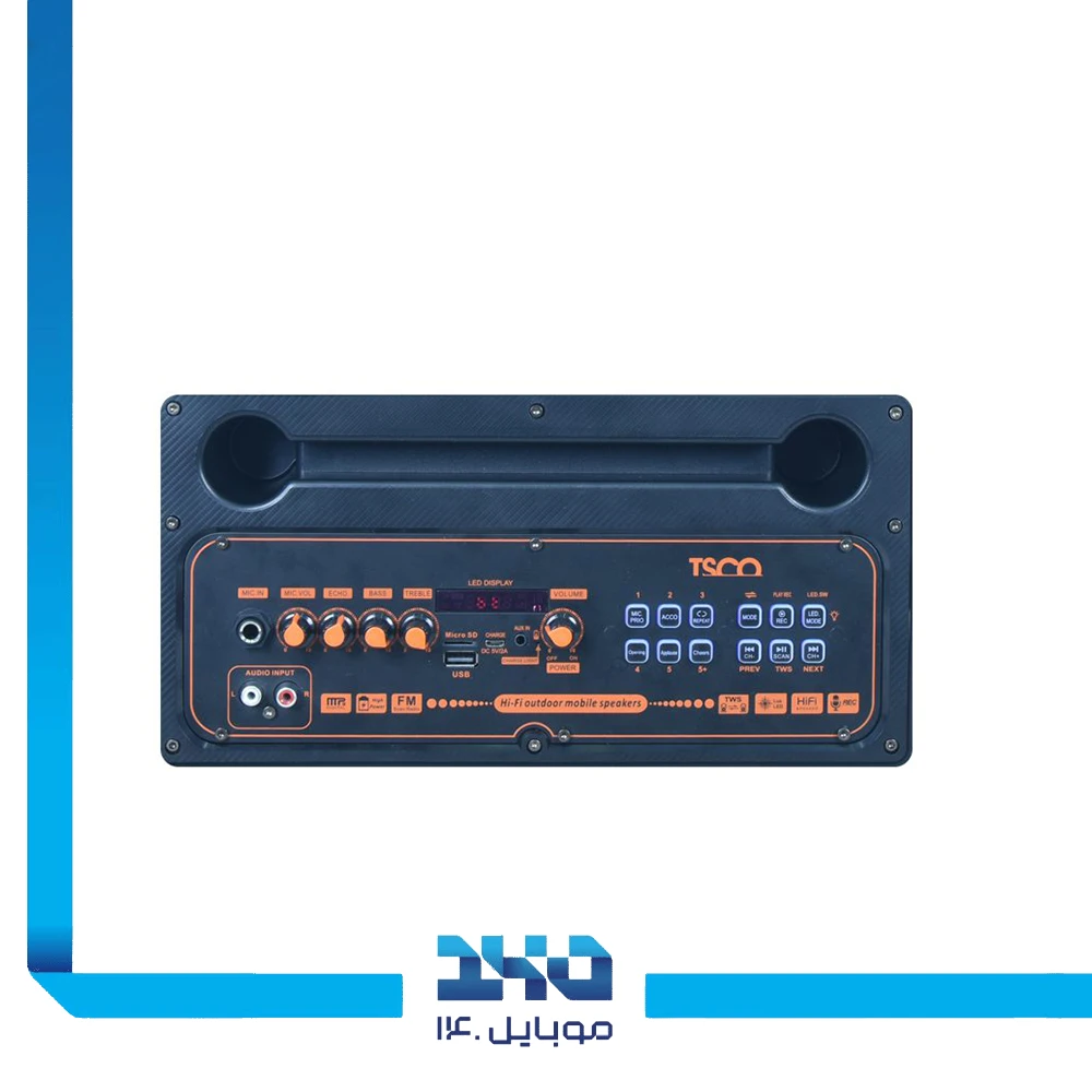 اسپیکر بلوتوثی قابل حمل تسکو مدل (TS 23460)