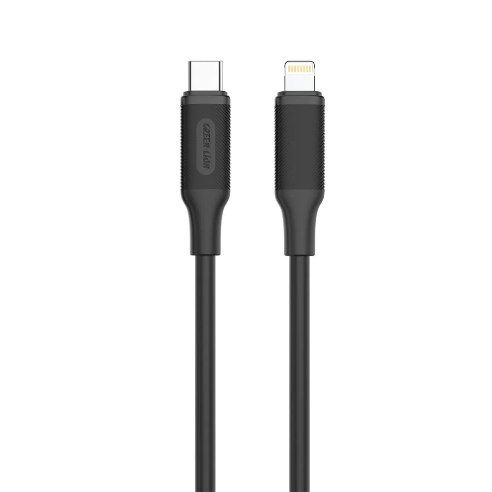 کابل تبدیل USB-C به لایتنینگ گرین لاین روکش PVC طول 2 متر