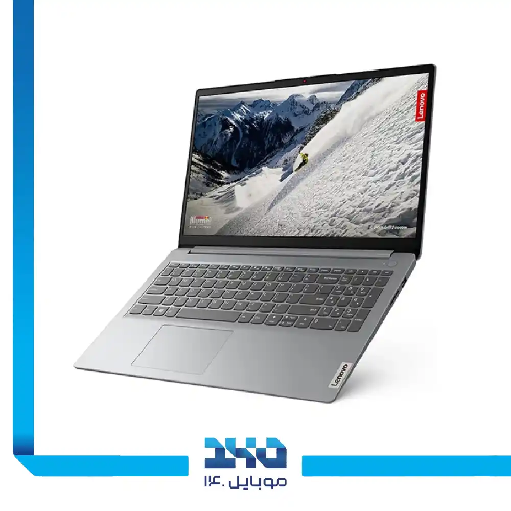 لپ تاپ لنوو 15.6 اینچ IdeaPad 1 Celeron N4500 4GB 256GB UHD Graphics