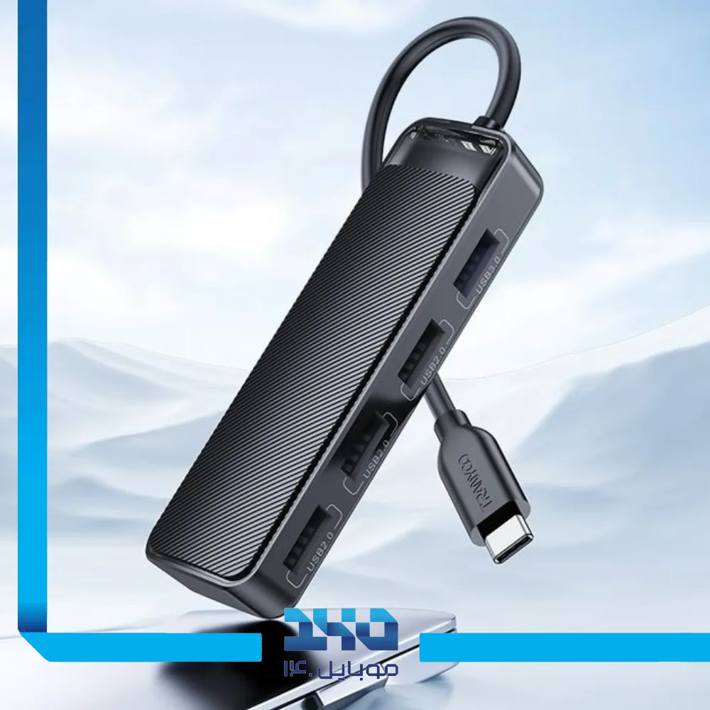 هاب 4 پورت USB-C ترانیو مدل HB1-C