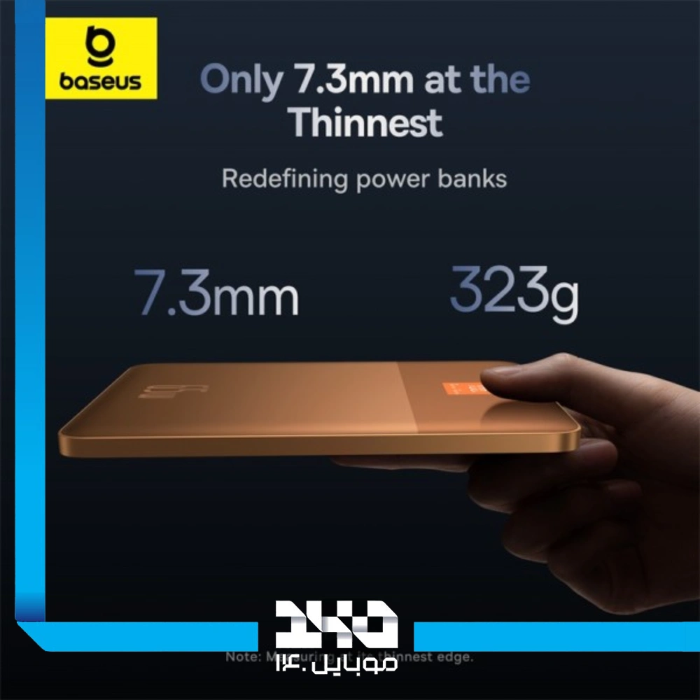 پاوربانک بیسوس 12000 mAh مدل Blade2
