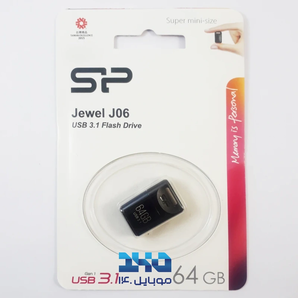 فلش مموری سیلیکون پاور مدل Jewel J06 ظرفیت 64 گیگابایت
