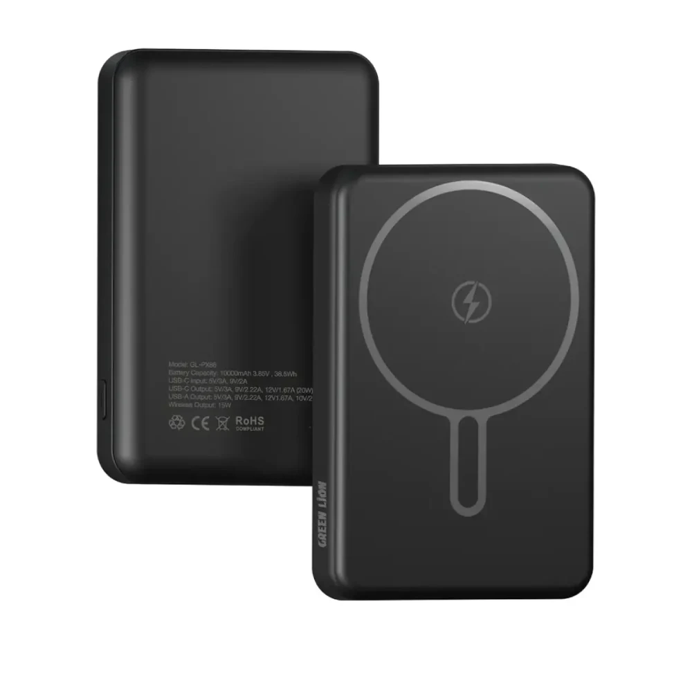 پاور بانک مگ سیف گرین لاین 10000 mAh مدل Malaga