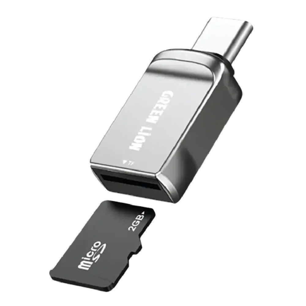 رم ریدر گرین لاین مدل Micro SD To USB-C