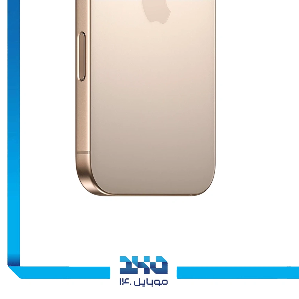 گوشی موبایل اپل مدل iPhone 16 Pro ظرفیت 256 گیگابایت رم 8 گیگابایت - نان اکتیو | پارت نامبر ZA/A