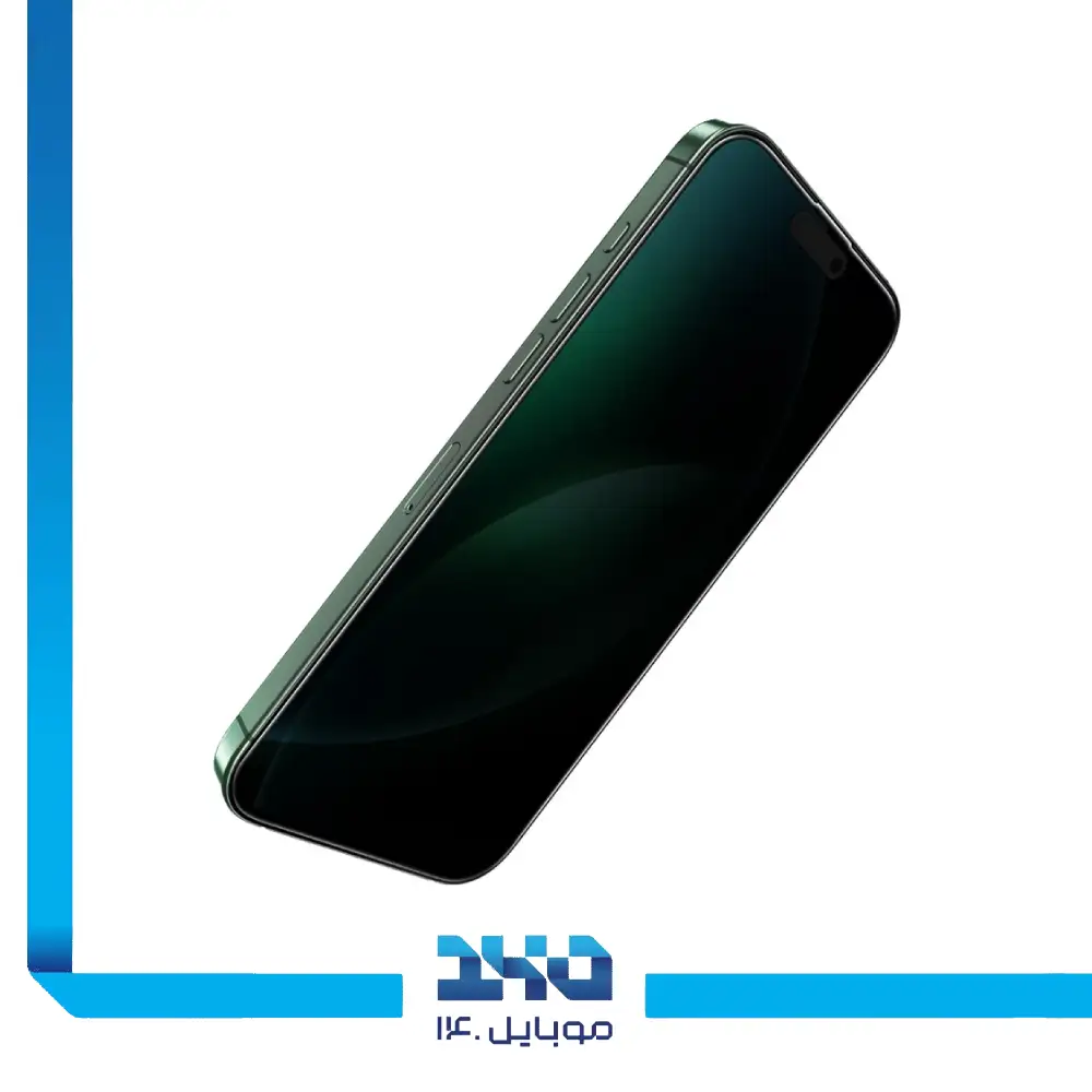 گلس پرایوسی گوشی آیفون 16 پرو گرین لاین مدل 9H Steve
