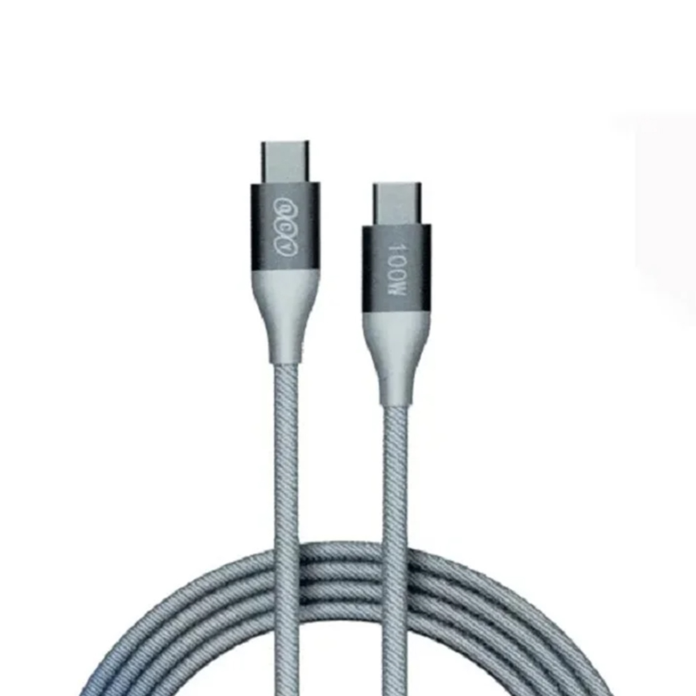 کابل USB-C به USB-C کیو سی وای مدل (DC22)