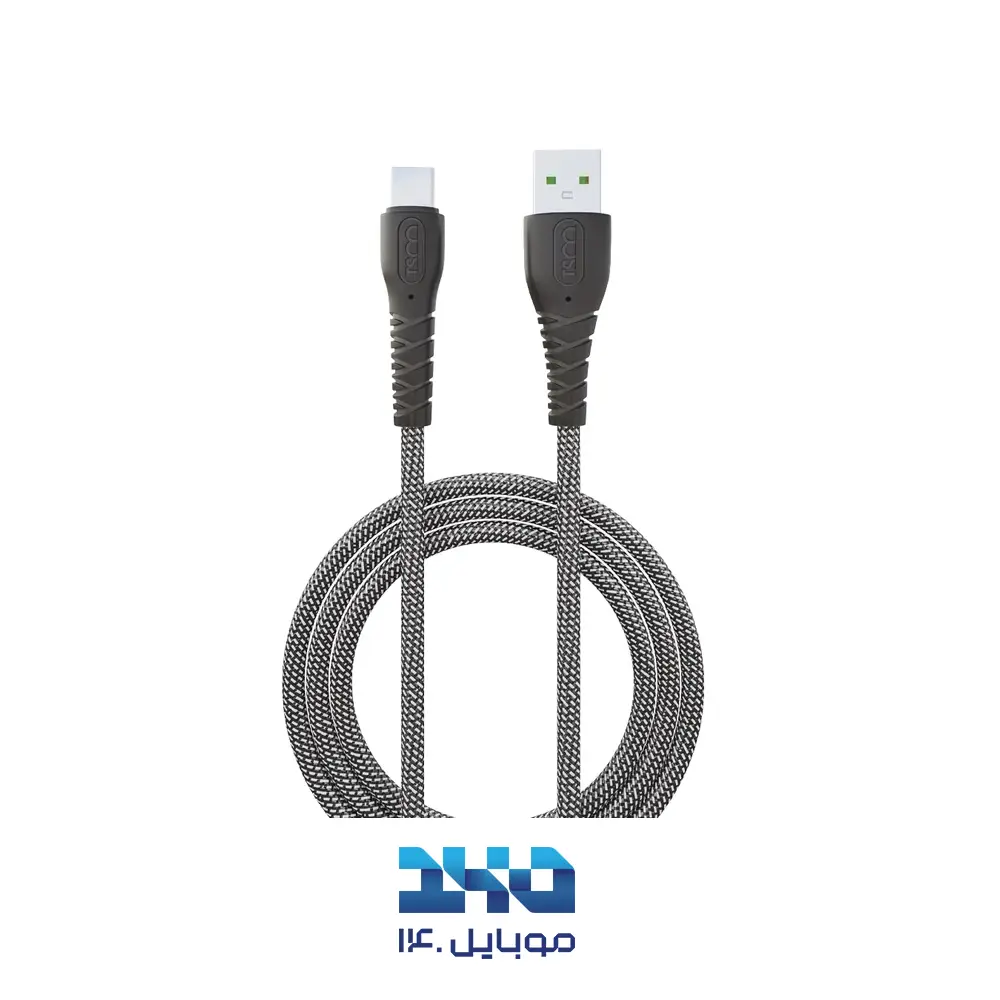 کابل تبدیل USB به USB-C تسکو مدل TCC 201 طول 1 متر