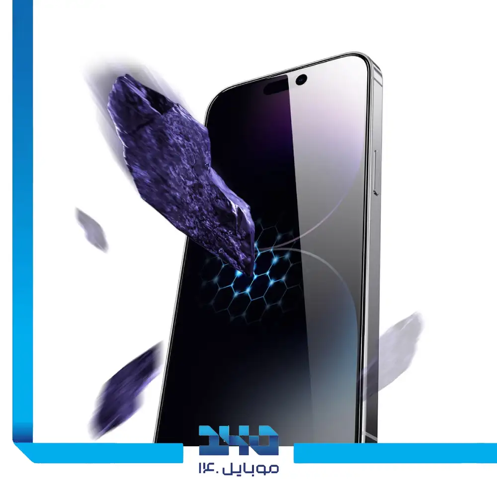 گلس پرایوسی گوشی آیفون 15 پرومکس گرین لاین مدل 9H Steve