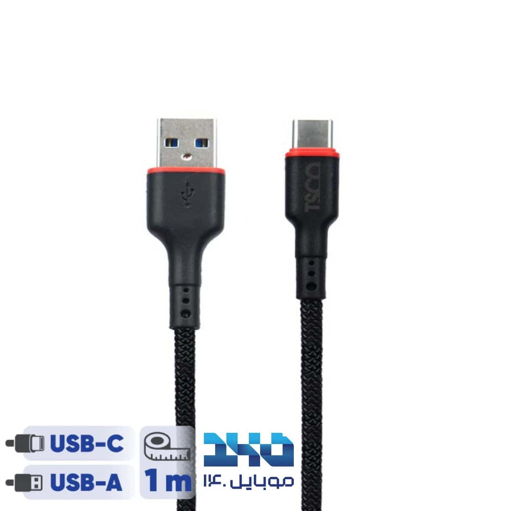 کابل تایپ سی تسکو TCC105