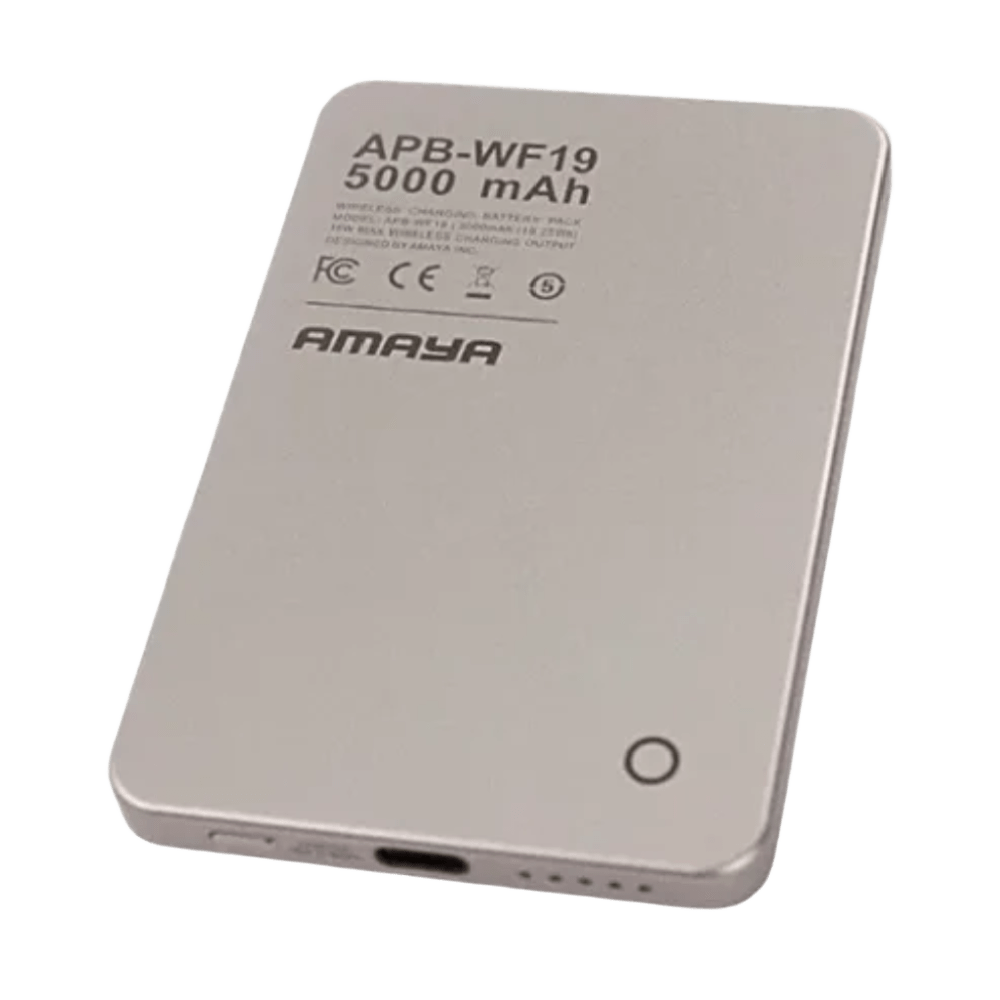 پاوربانک وایرلس آمایا مدل APB-WF19 ظرفیت 5000 میلی آمپر