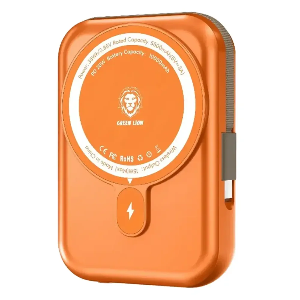 پاور بانک مگ سیف گرین لاین 10000 mAh مدل Monaco