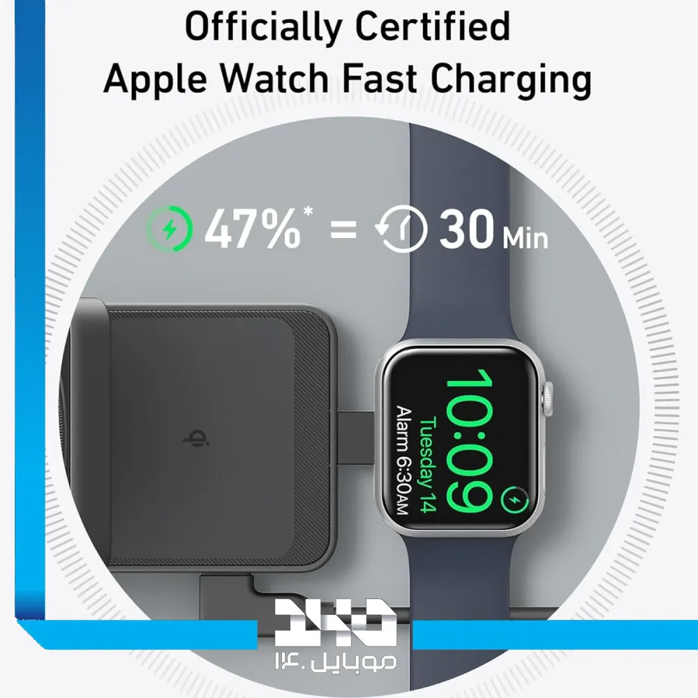 شارژر بی سیم 3 در 1 انکر مدل MagGo B2557