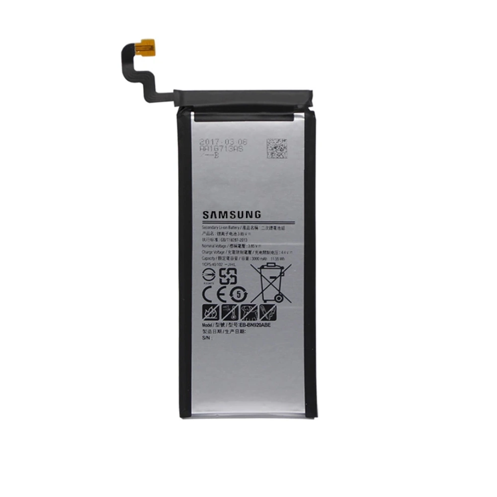 باتری گوشی سامسونگ Galaxy Note 5 ظرفیت 3000 میلی‌آمپر مدل (EB-BN920ABA) | اصل