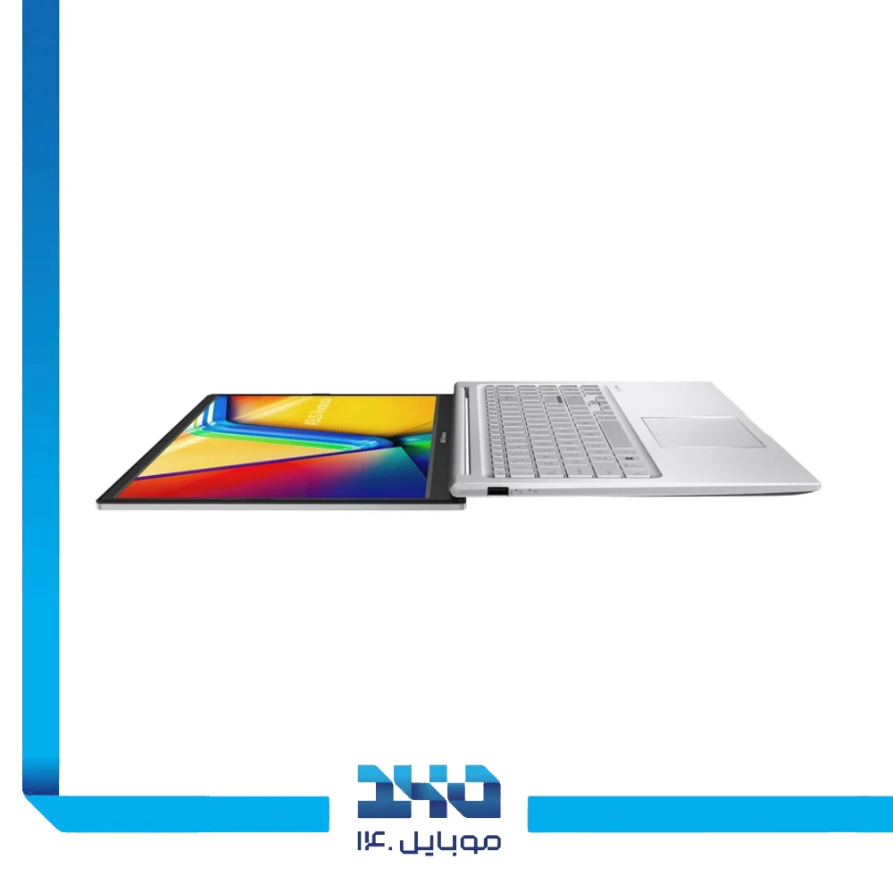 لپ تاپ ایسوس 15.6 اینچ مدل Vivobook A1504VA i5-1334U-8GB-512GB-Intel Iris Xe ( حسگر اثرانگشت و بکلایت)