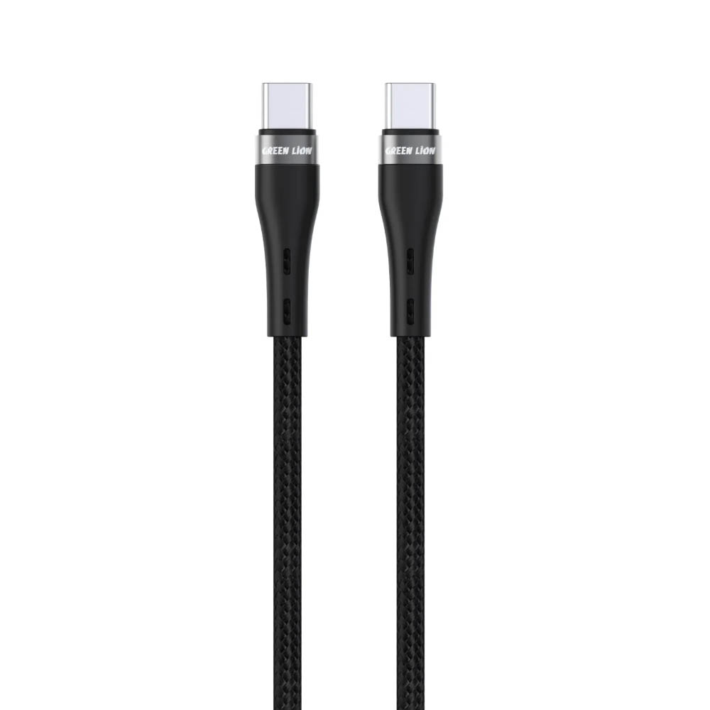 کابل شارژ USB-C به USB-C گرین لاین مدل (Braided)