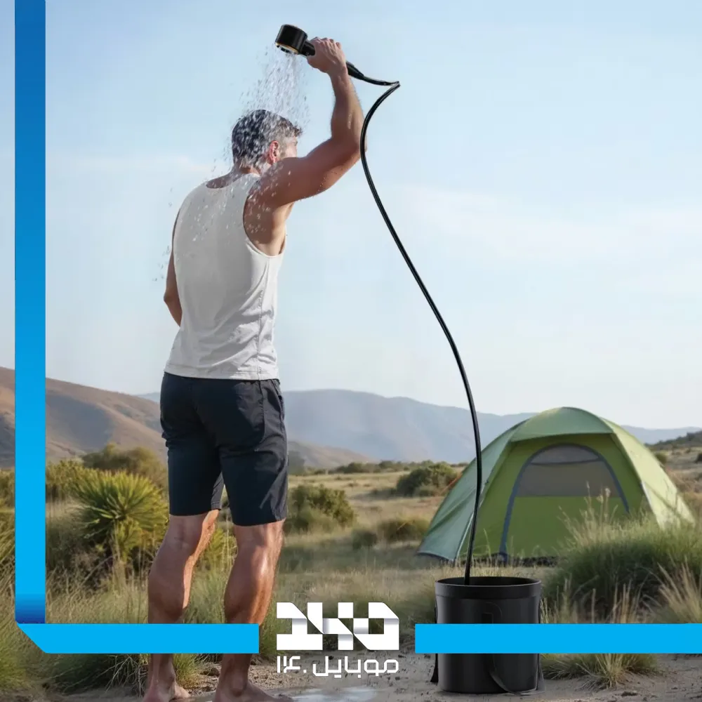 دوش مسافرتی و کمپینگ گرین لاین مدل Camping Shower