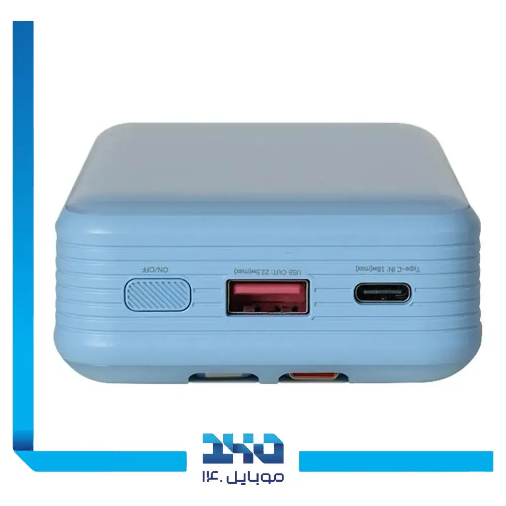 پاوربانک ریمکس مدل RPP-21 ظرفیت 20000 میلی‌آمپر