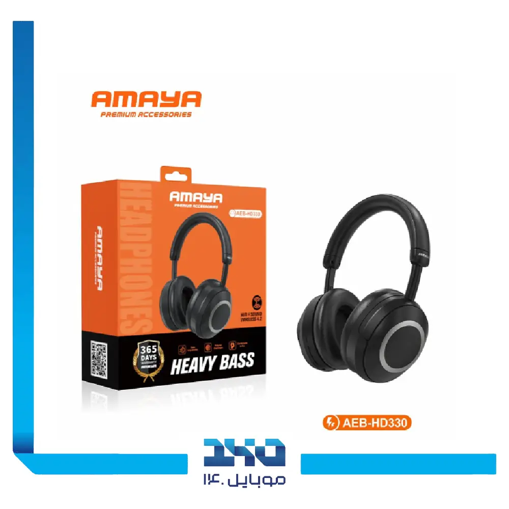 هدفون بلوتوثی آمایا مدل AEB-HD330