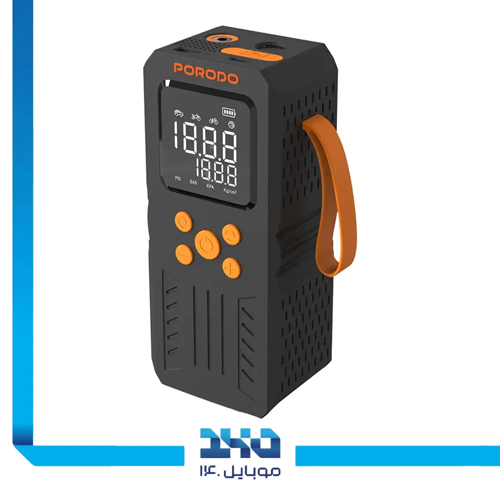 جامپ استارتر و پمپ باد شارژی پرودو مدل PD15KJSP