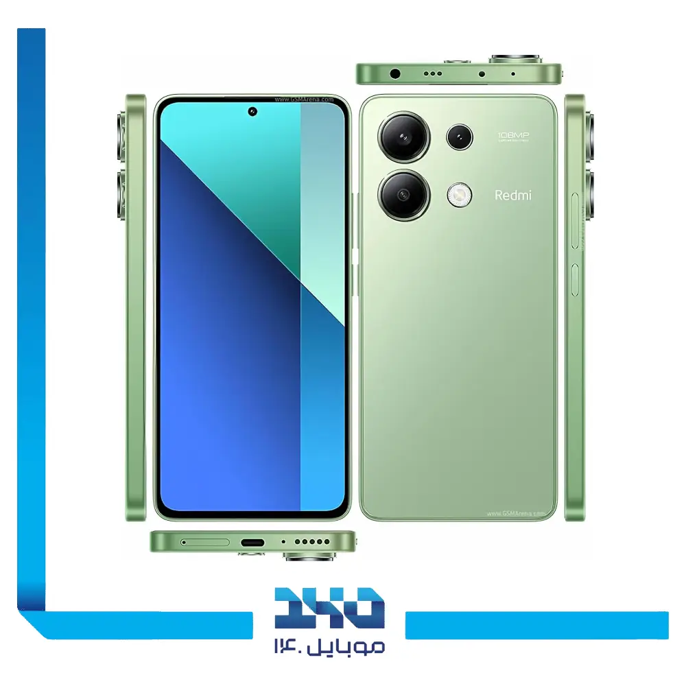 گوشی موبایل شیائومی مدل Redmi Note 13 ظرفیت 512 گیگابایت رم 8 گیگابایت