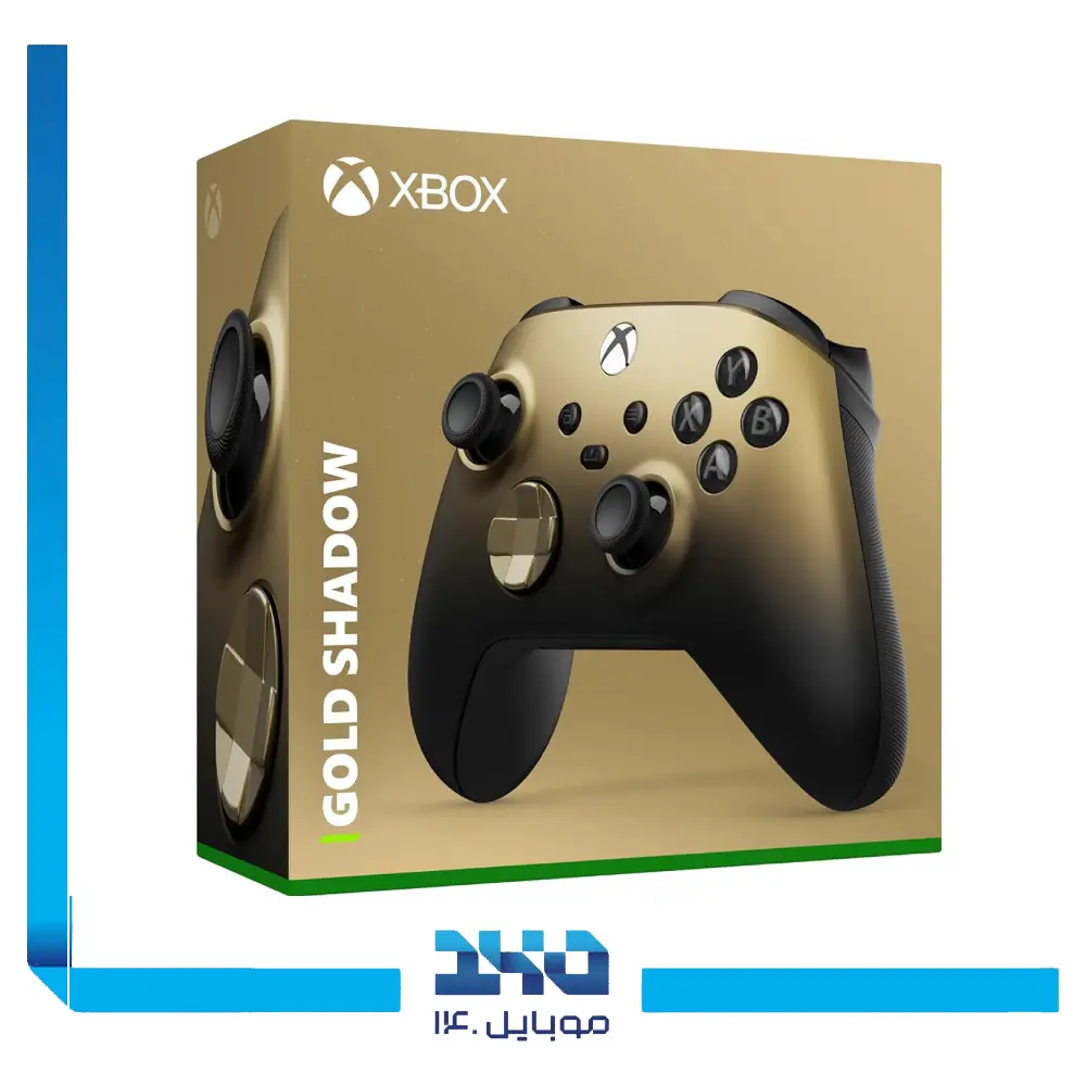 دسته بازی ایکس باکس مدل Gold Shadow Special Edition