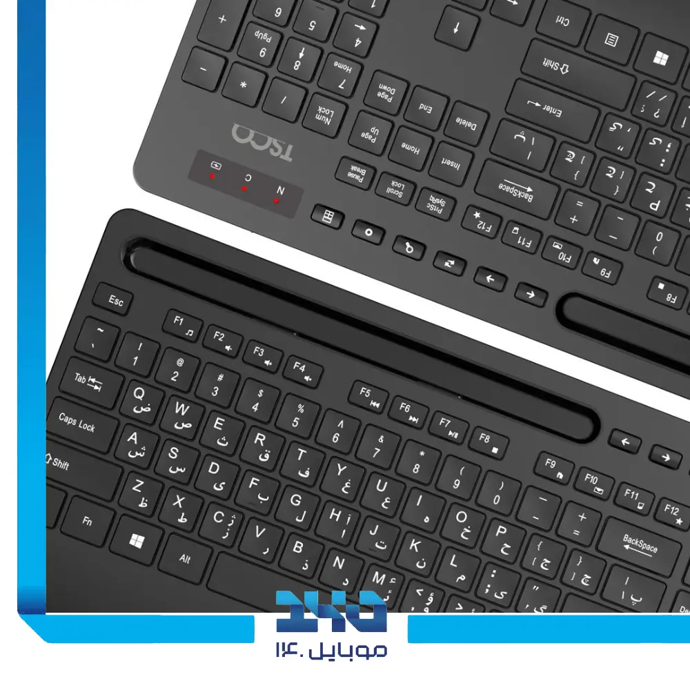 کیبورد و ماوس تسکو مدل TKM 7025 W