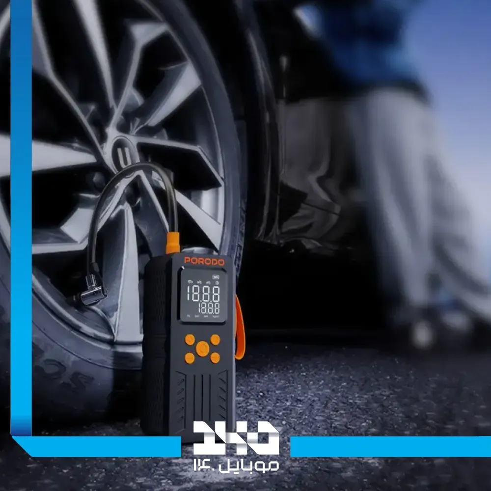 جامپ استارتر و پمپ باد شارژی پرودو مدل PD15KJSP