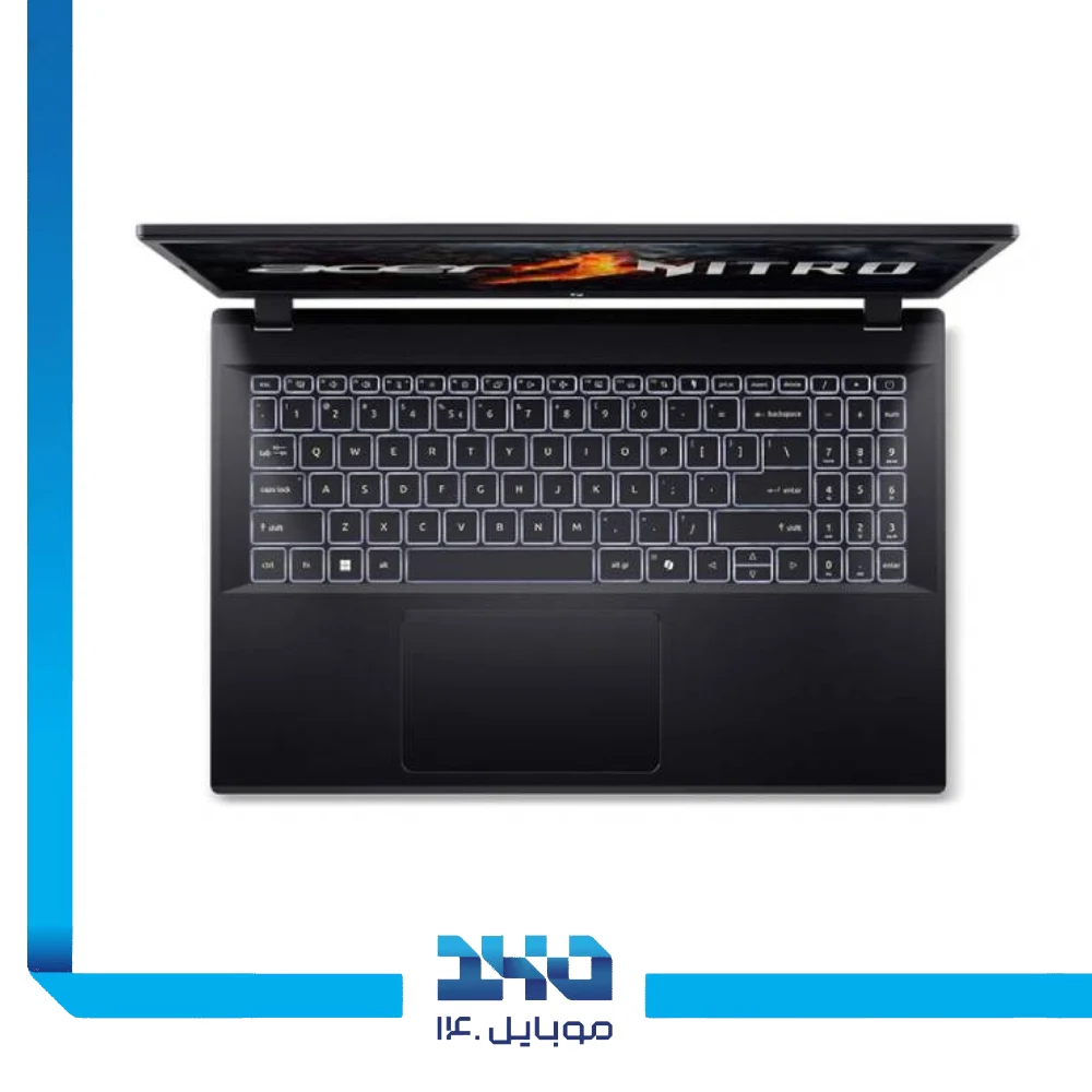 لپ تاپ ایسر 15.6 اینچ مدل Nitro V15 R7 7735HS 16GB 512GB RTX3050