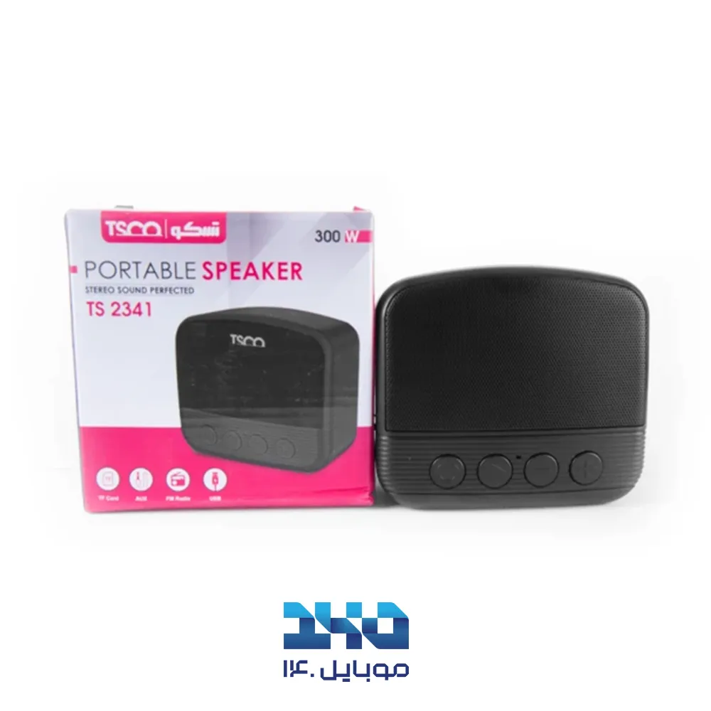 اسپیکر بلوتوثی قابل‌حمل تسکو مدل TS 2341