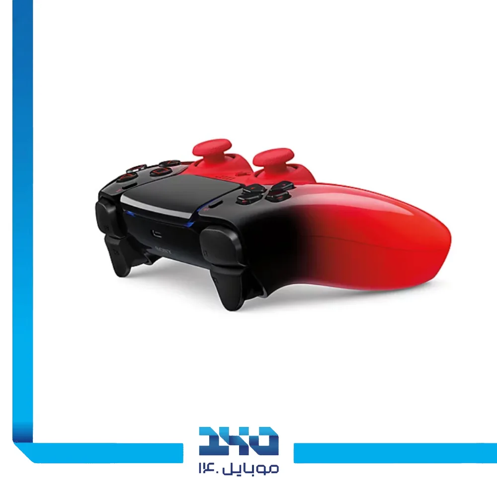 دسته بازی بیسیم DualSense مدل Hyperpop Techno Red